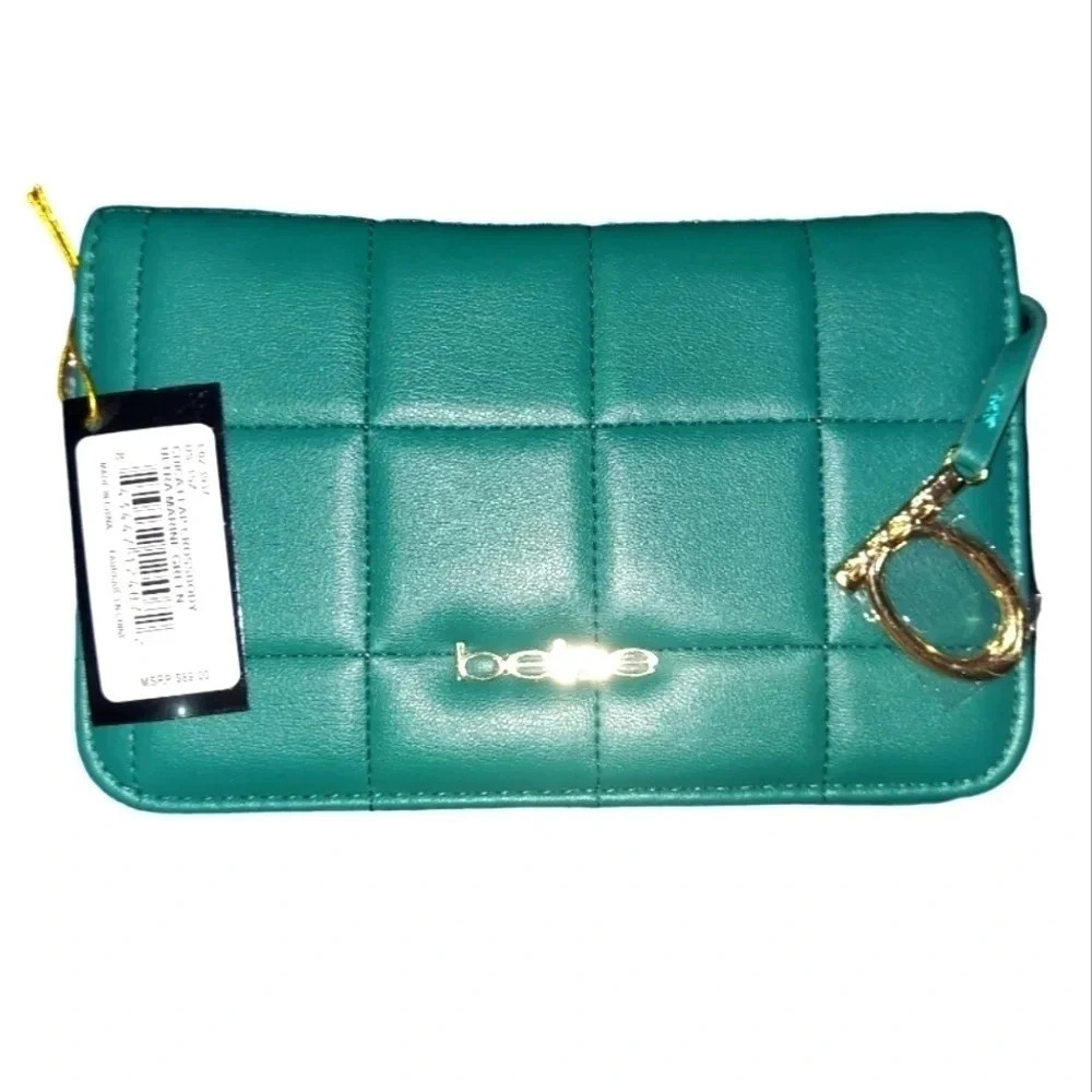 Bebe Chica Flap Quilted Crossbody NWT